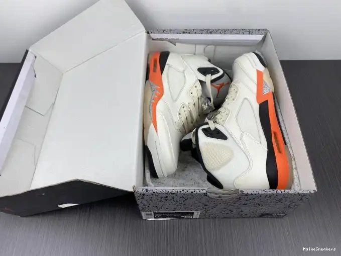 MaikeSneakers DC1060-100 5 Orange Total Jordan Retro 0501